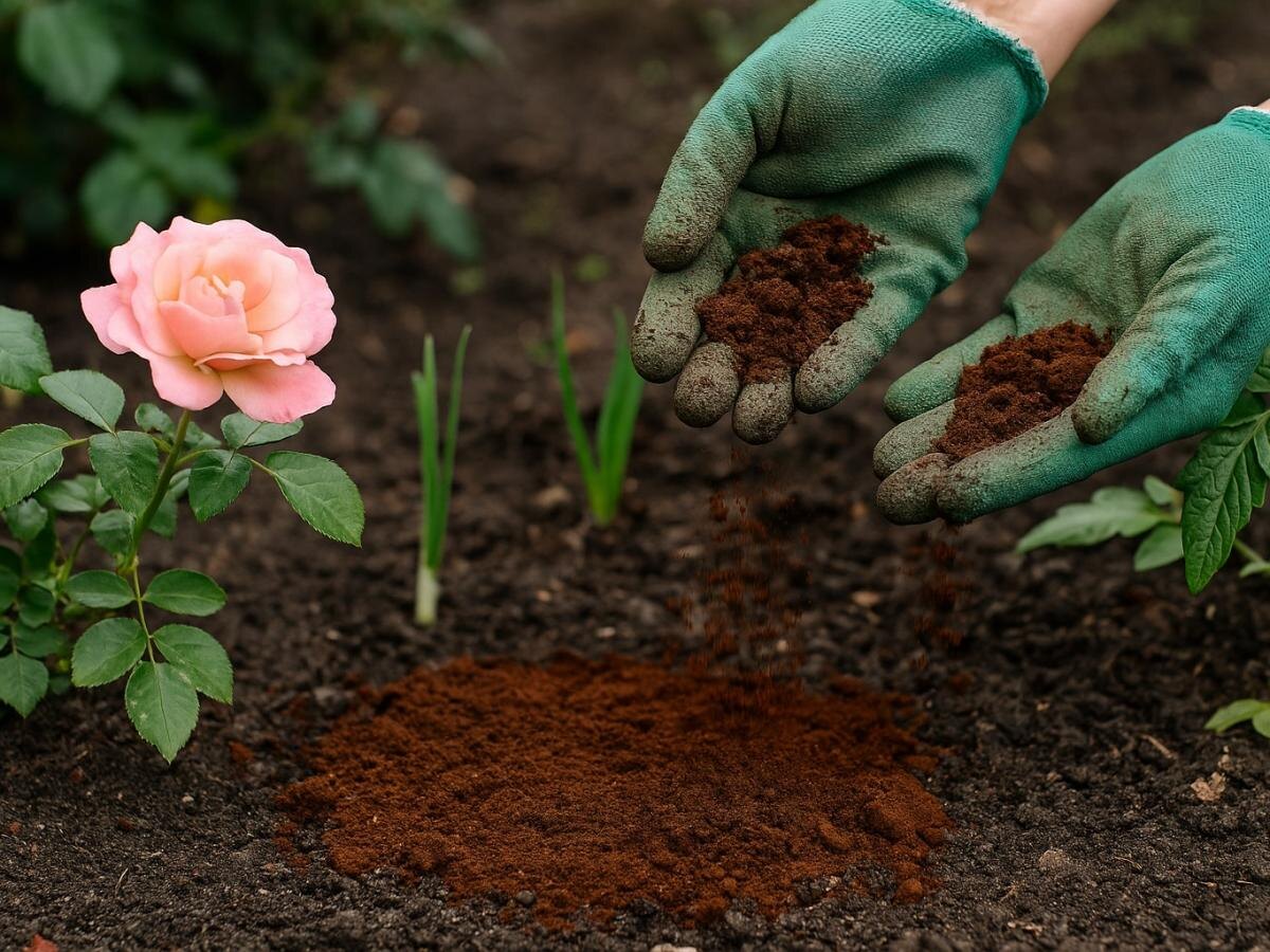 Как кофейная гуща может преобразить ваш сад