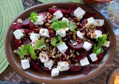 Свекольный салат: изысканные вкусы и ароматная заправка