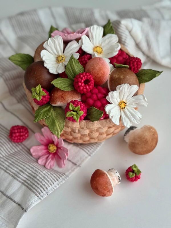 Бесплатный мастер-класс по созданию зефирных корзинок