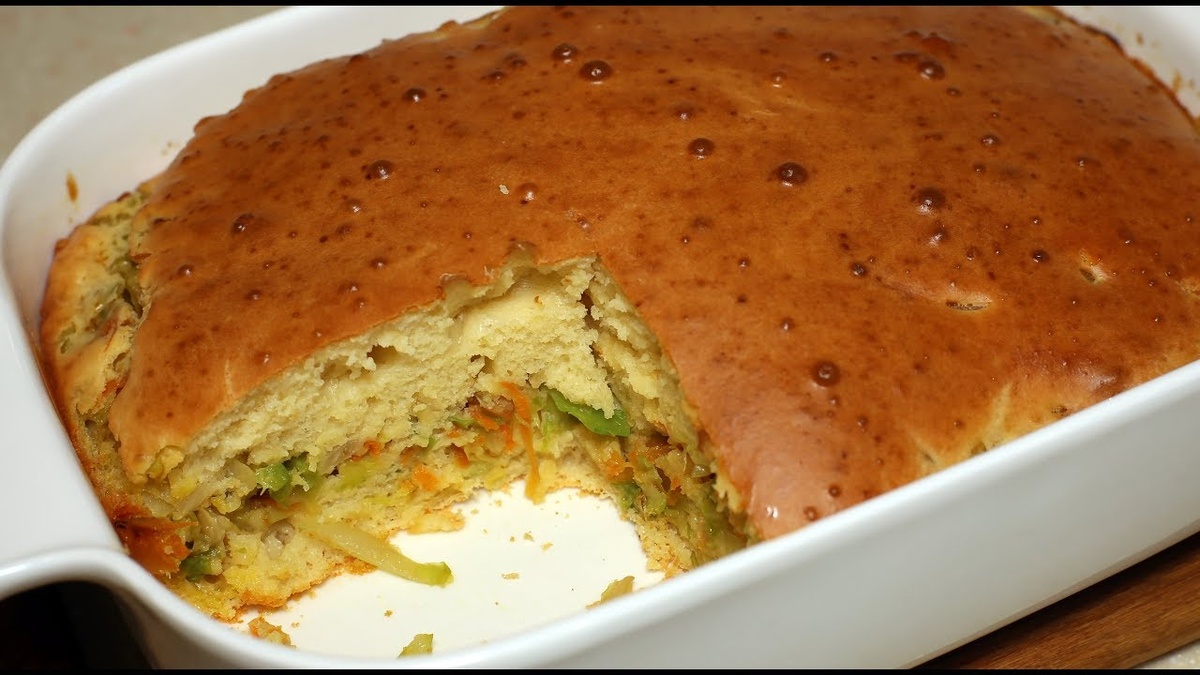 Пирог с капустой: быстрый и вкусный способ порадовать домашних