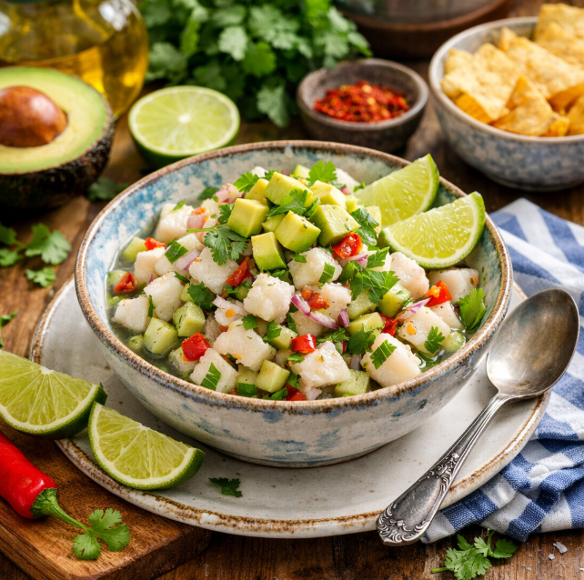 Севиче из белой рыбы: легкое и вкусное наслаждение