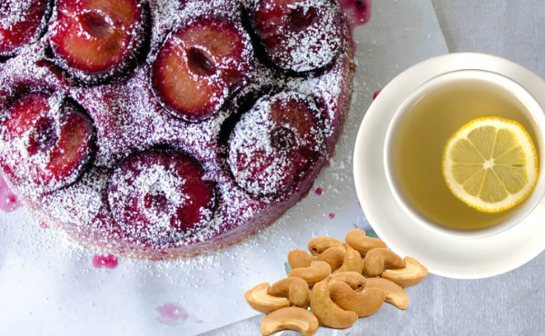 Новый взгляд на классический сливовый тарт Татен