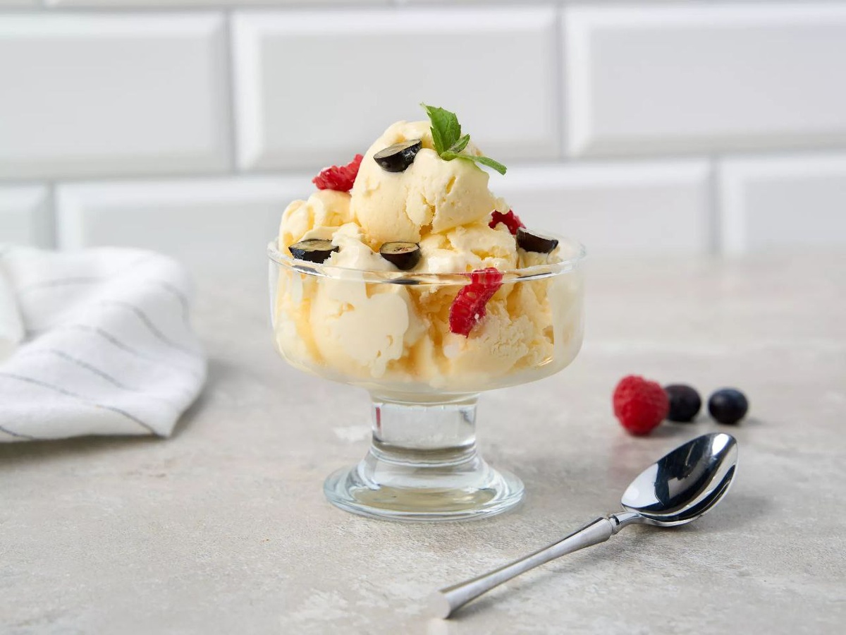 Наслаждайтесь изысканным мороженым из маскарпоне