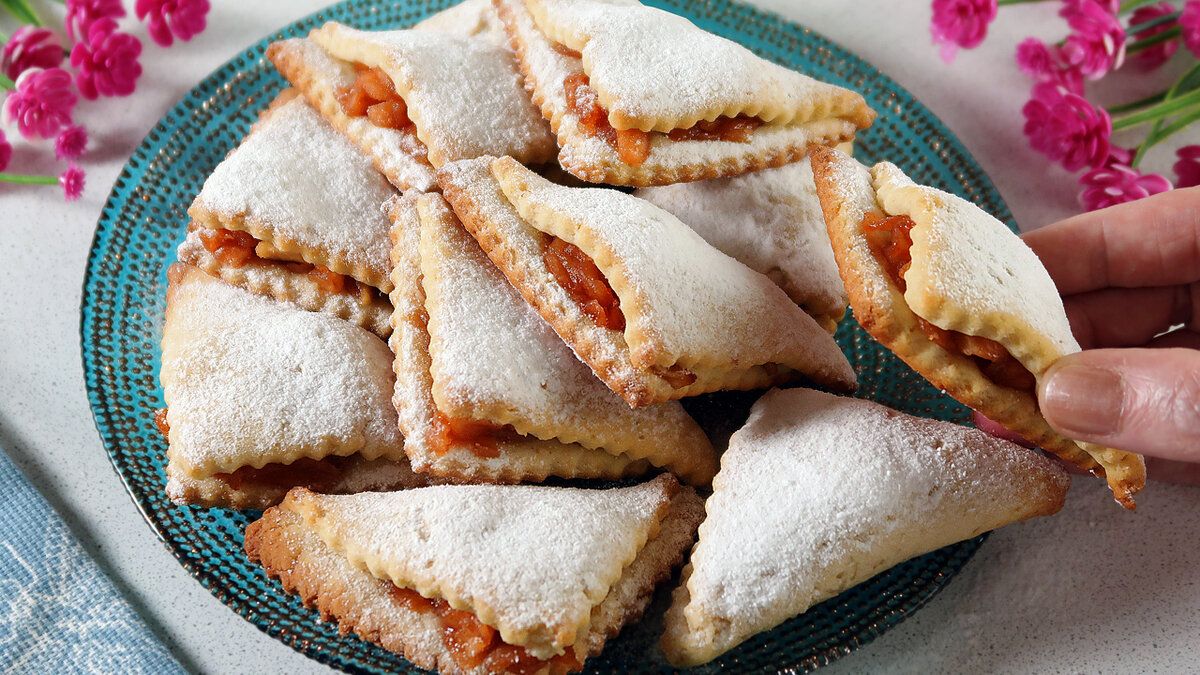 Нежное печенье с яблоками: быстро и вкусно