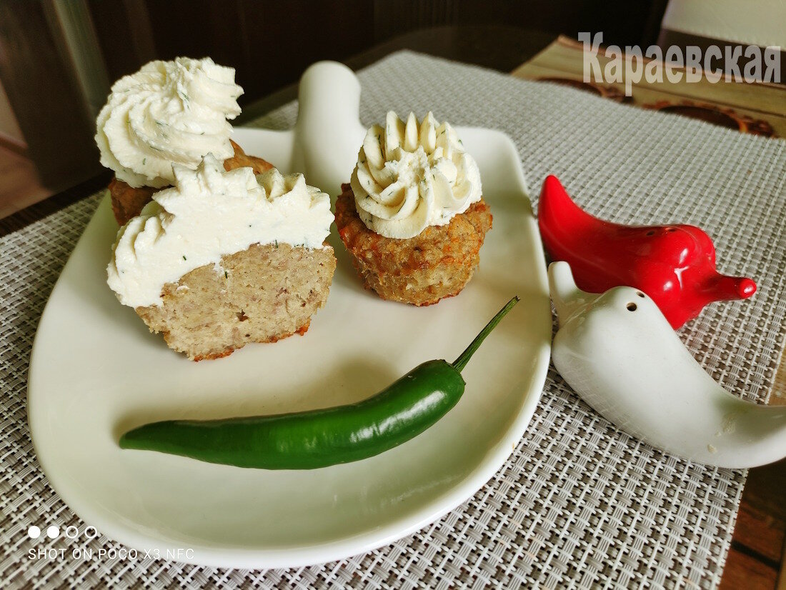 Сытные мясные маффины для настоящих гурманов