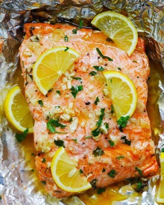 Идеальный Запечённый Лосось