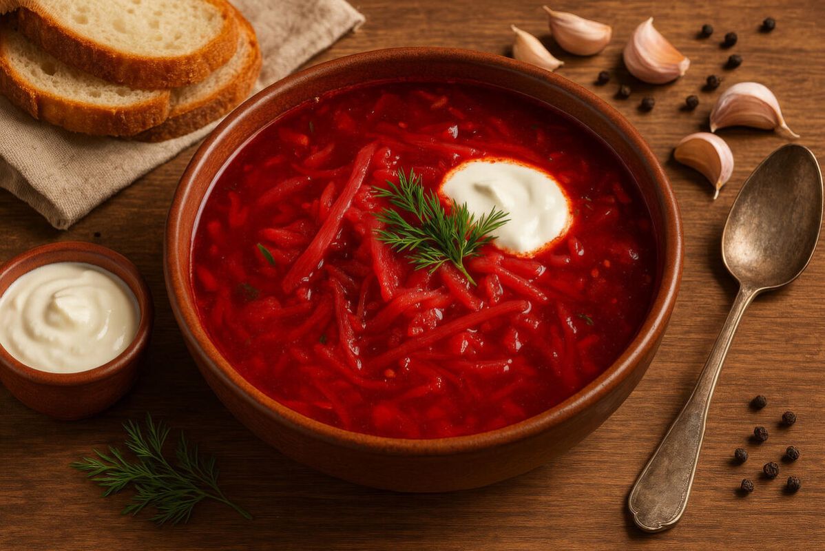 Удивительные заготовки для борща на зиму: без свеклы, но с яблоками