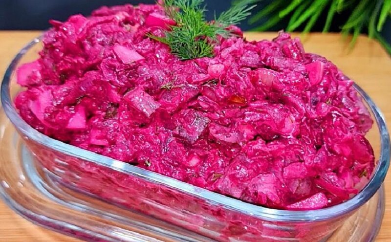 Витаминный салат: Новый взгляд на привычный винегрет