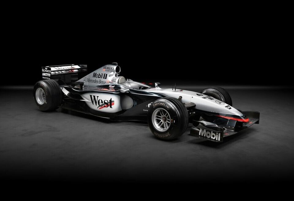 На аукцион выставили легендарный McLaren Дэвида Култхарда