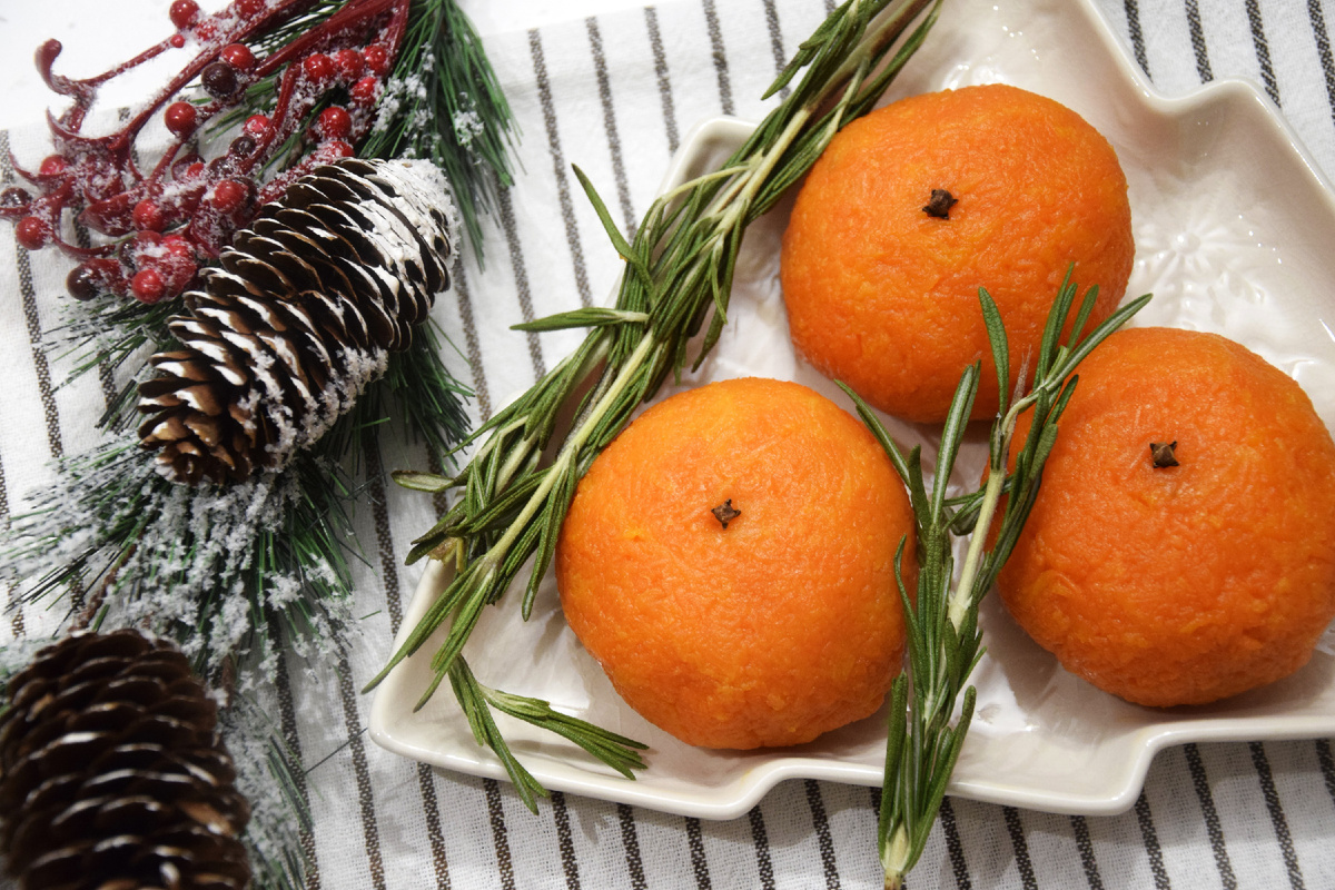 Закуска в форме мандаринок: как поразить гостей на празднике