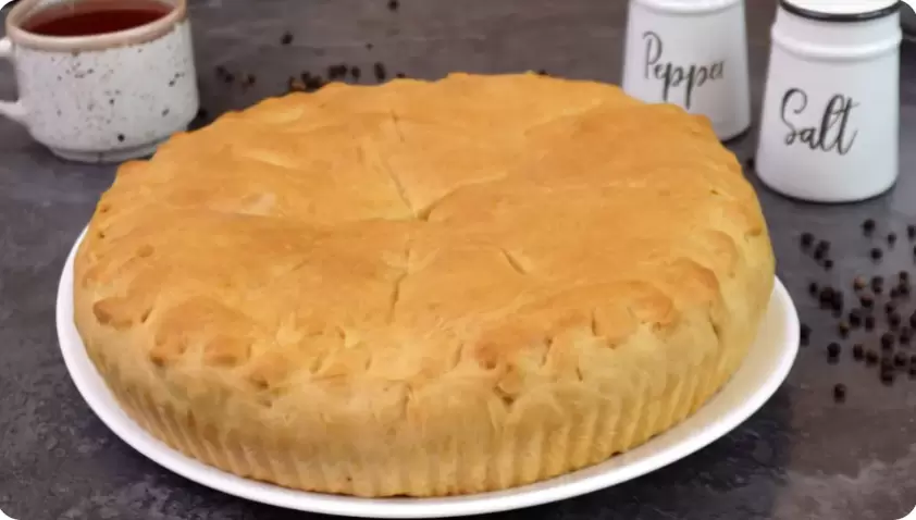 Этот постный картофельный пирог: Простота и вкус в каждой порции