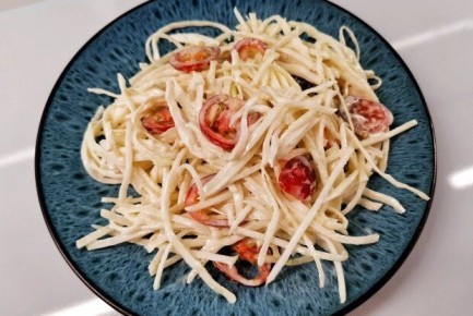 Кулинарное искусство с кольраби: легкий и свежий салат за 20 минут