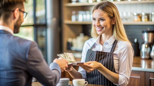 Как одни официанты зарабатывают в четыре раза больше других