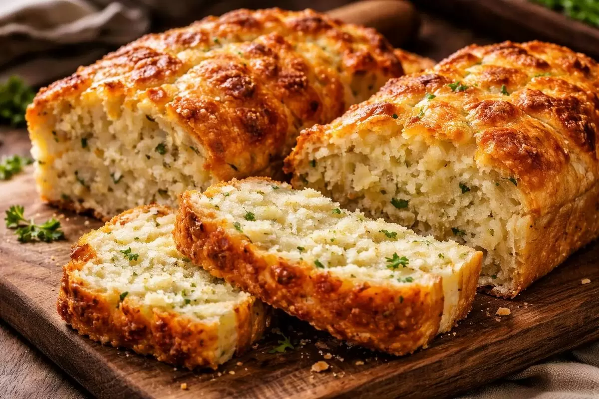 Сырный хлеб без дрожжей: простой способ удивить близких