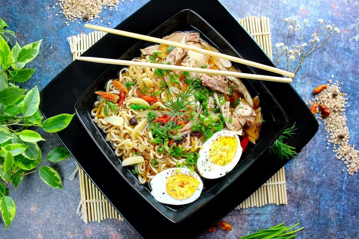 Как приготовить домашний рамен с курицей: шаг за шагом к японскому вкусу