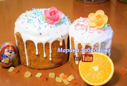 Невероятные рецепты глазури для пасхальных куличей