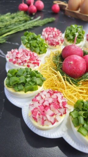 Яркая закуска на Пасху