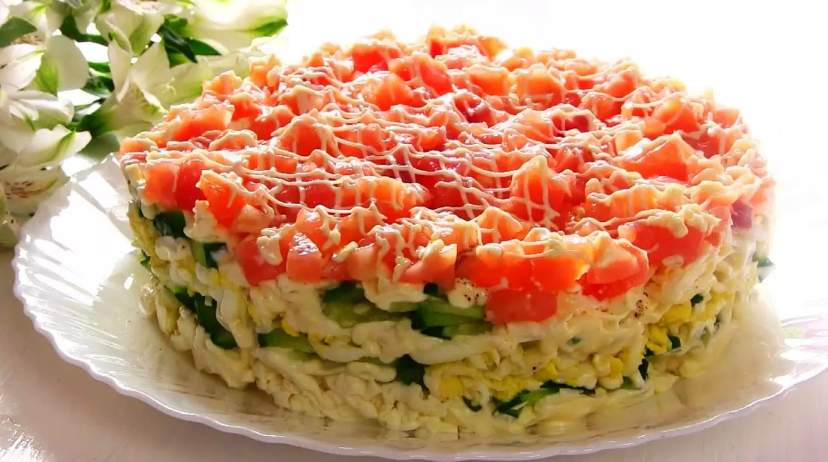Салат "Женская слабость": идеальное сочетание творчества и вкуса