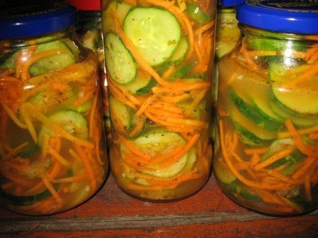 Хрустящие корейские огурчики, которые согреют зимой